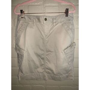 Vintage Y2K Corduroy Cargo Mini Skirt Size 4